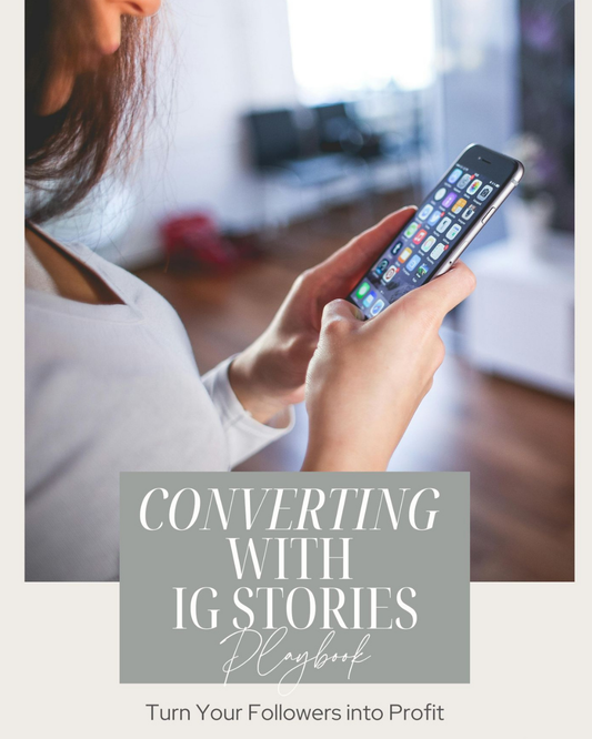Converting with Insta Stories Playbook